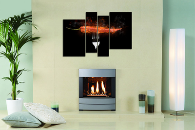 Модульная картина "Острый на вкус"