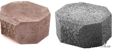 Камень для подпорной стенки (торцевой) Lakka Lohkopäätykivi цветной