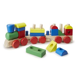 "Поезд - паровоз" конструктор пирамидка Melissa and Doug, BeeZee  Toys