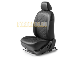 Авточехлы задняя спинка 40/60, рисунок Ромб для Chevrolet Cruze I Sd, Hb, Sw 2009-2015