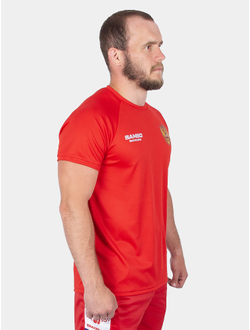 Футболка самбо BRAVEGARD ПАТРИОТ красная