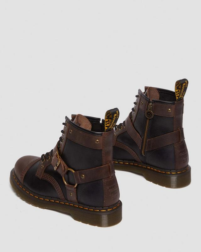 Ботинки Dr Martens 1460 WB Mad Max Black Brown