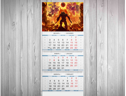 Календарь квартальный Doom/ Дум №28