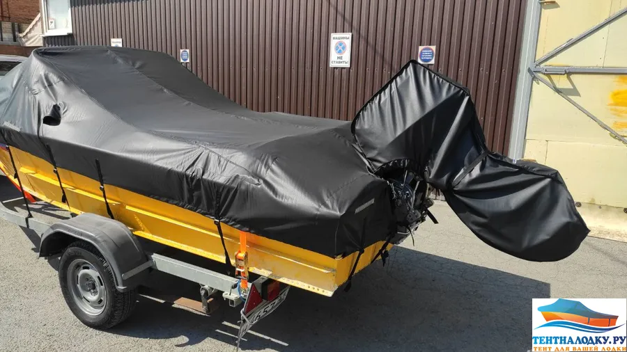 Тент на Прогресс 2 из оксфорда 600 цвет черный