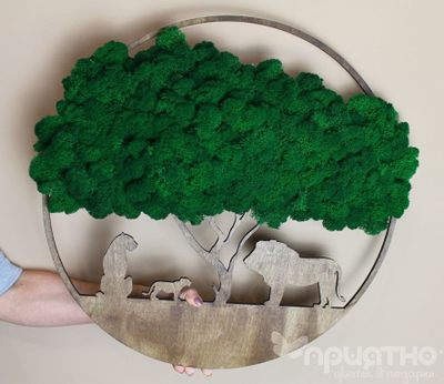 ЖИВАЯ ЭКО-КАРТИНА 1019