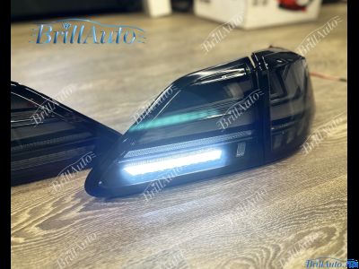 Стопы Lexus RX 2009-2015 черные с анимацией