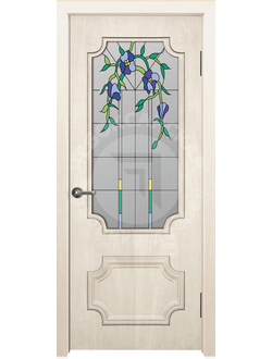 Межкомнатная дверь ПО ЭММА 10 (400-950 х 1700-2350 мм) пвх, экошпон, эмаль