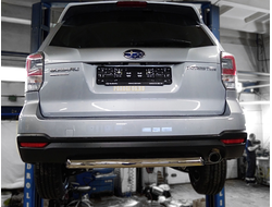Защита заднего бампера d60,3 для Subaru Forester (2016-)