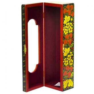 Футляр для вина 300*90 Хохлома