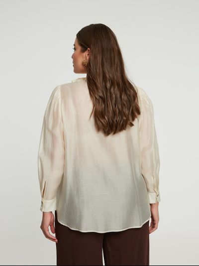 Блуза с бантом