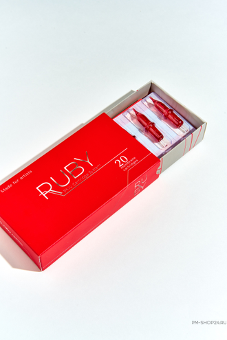 Картриджи Ruby 25/01 RLMT (0801 RL) для перманентного макияжа в магазине pm-shop24.ru
