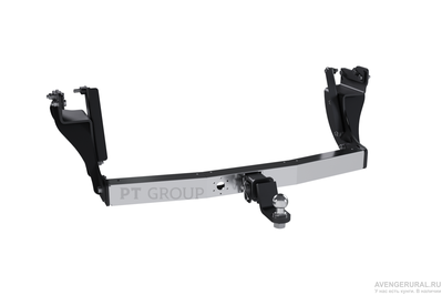 Фаркоп ТСУ /съемный квадрат/ с НЕРЖ накладкой GWM Poer King Kong 2022-