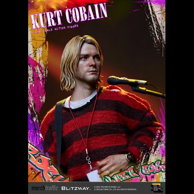 Курт Кобейн - КОЛЛЕКЦИОННАЯ ФИГУРКА 1/6 KURT COBAIN (BW-UMS-11701) - BLITZWAY
