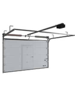 Гаражные секционные ворота rsd02 с торсионными пружинами