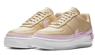 Nike Air Force 1 Jester XX (Бежевые с розовым)