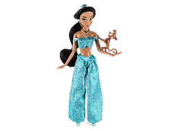 Жасмин с Абу ( Классическая кукла Disney)