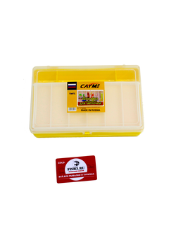 Коробка Cayme желтая 24 см х 15 см