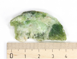Опал зеленый, Казахстан (43*23*8 мм, 5,5 г) №27584