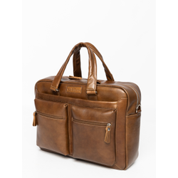 Сумка для ноутбука Riace NEW Premium brown (арт. 1015-63)