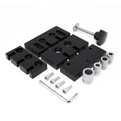 Кондуктор для сверления отверстий в торец и плоскость из алюминия