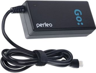 Универсальный блок питания (зарядное устройство) для ноутбуков PERFEO GO, HP 70W ULA-70H (черный)