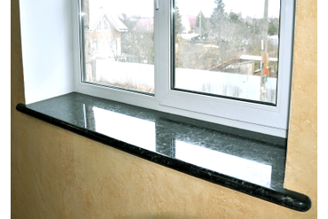 Подоконники из гранита "Пироксенит"