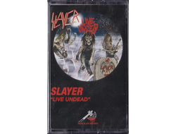 Slayer - Live Undead купить аудиокассету в интернет-магазине CD, LP и MC "Музыкальный прилавок"