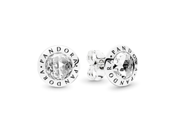 Серьги Пандора Логомания Артикул 296216CZ