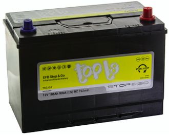 TOPLA EFB Asia 105Ah 900A Start-Stop D31L / D31R