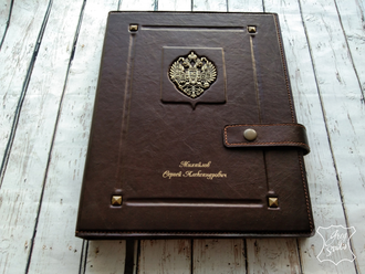 кожаный ежедневник, подарок руководителю, ежедневник купить, ежедневник на заказ, что подарить боссу