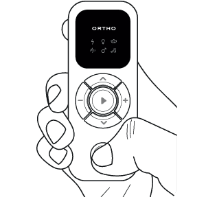 ДЭНАС&shy;Орто. Включение пульта