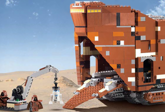 Lego star hot sale wars sandcrawler 10144