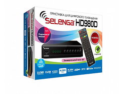 Тюнер Т2 Selenga HD 980 Lan Iptv