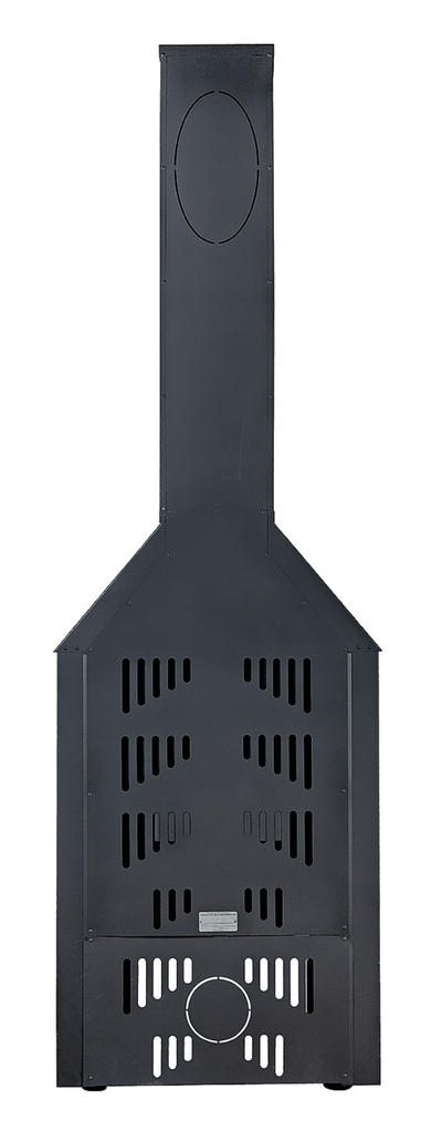 Камин ПРАГА три стекла, Экокамин (Россия)