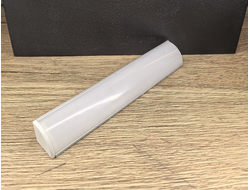 Угловой алюминиевый профиль СЕРЕБРИСТЫЙ Анодированный 2000х16х16мм  (2загл.б/крепежа)