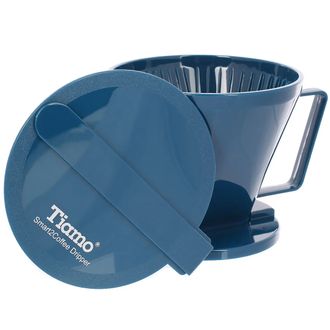 Воронка пластиковая Tiamo Clear (синяя)