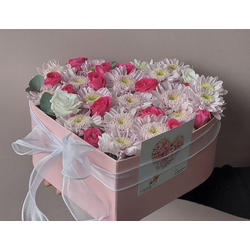 Коробка с цветами