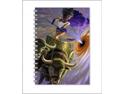 Тетрадь с символикой "Быка" №8