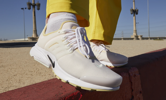 Nike air presto yellow mens sales