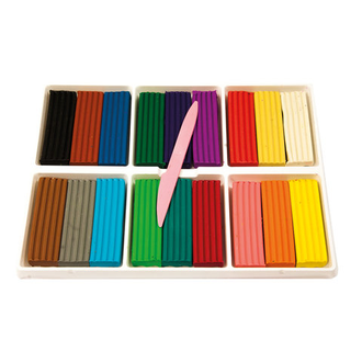 Пластилин классический ЛУЧ "Классика", 18 цветов, 360 г, со стеком, картонная упаковка, 20С 1330-08