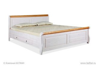 Кровать двуспальная Мальта-М 160 (с ящиками), Belfan купить в Ялте