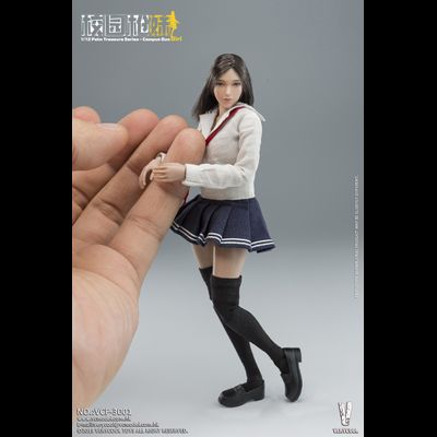Боевая японская школьница - Коллекционная ФИГУРКА 1/12 Palm Treasure Series - Campus Gun Girl (C.G.G.) (VCF-3001) - VERYCOOL