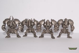 Некрорыцари Панцероны - бронзовый металлик, полиэтилен