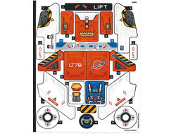 Sticker Sheet for Set 42178 -  10105334/6462847 , n/a (42178stk01)