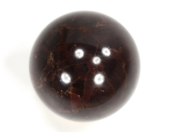 Шар Гранат Альмандин, Индия (28,5 мм, 48 г) №35927