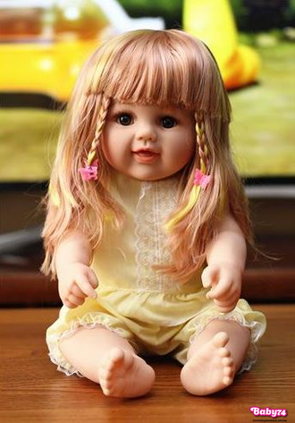 Кукла реборн — девочка "Елиза" 45 см