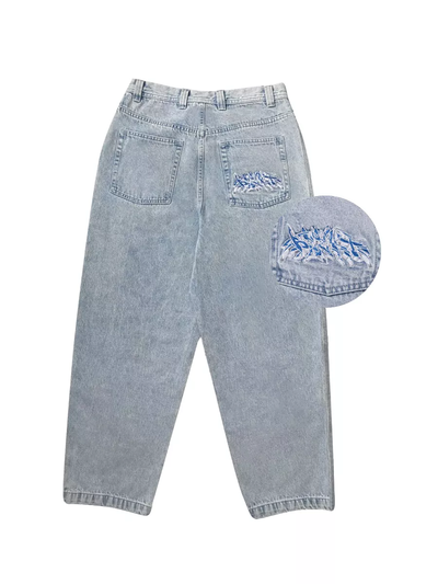 Джинсы Beekt Baggy Blue