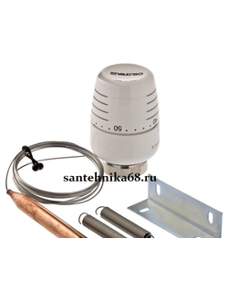 Термостатическая головка с выносным накладным датчиком Valtec