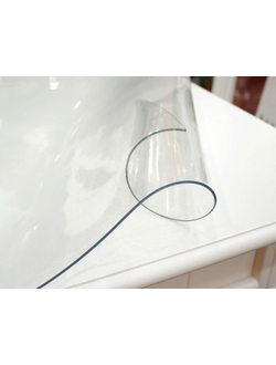 Силиконовая клеенка на кухонный стол прозрачная