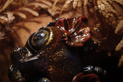 "Шуршащий Вихрябрррь". Коллекционная брошь с котом в стиле фэнтези